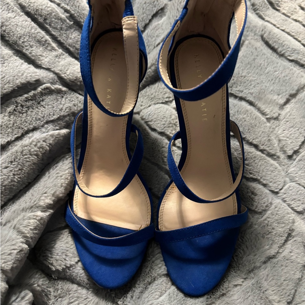 Kelly & Katie Blue Strappy Heels